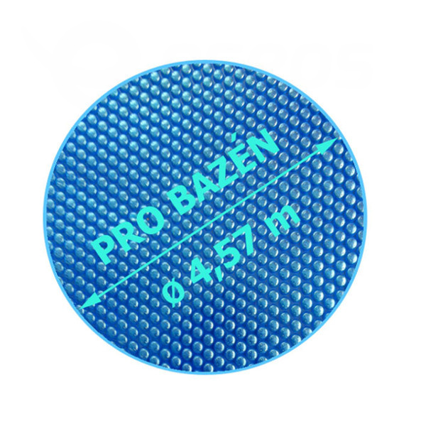 Solární plachta modrá na nafukovací bazén kruh 4,57 m