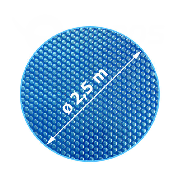 Solární plachta modrá kruh průměr plachty 2,5 m