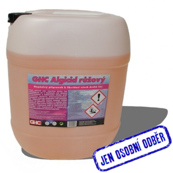 GHC Algicid růžový 30 litrů pouze na osobní odběr
