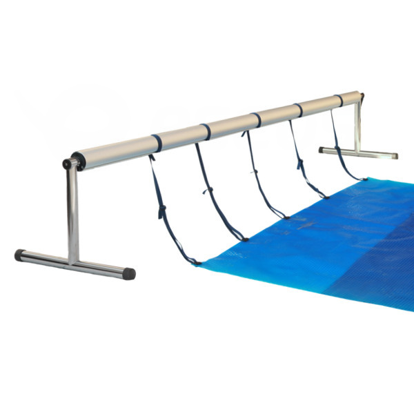 Naviják na solární plachtu přenosný pro bazény šířky 4,1 - 5,7 m